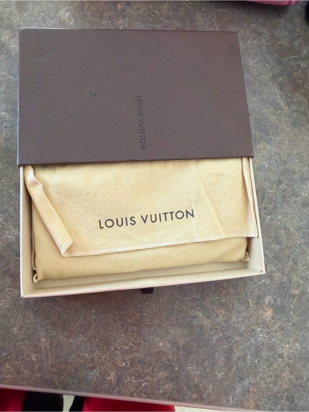Louis Vuitton Monogram Zip Wallet in Brown and Gold - Picture 2 of 5